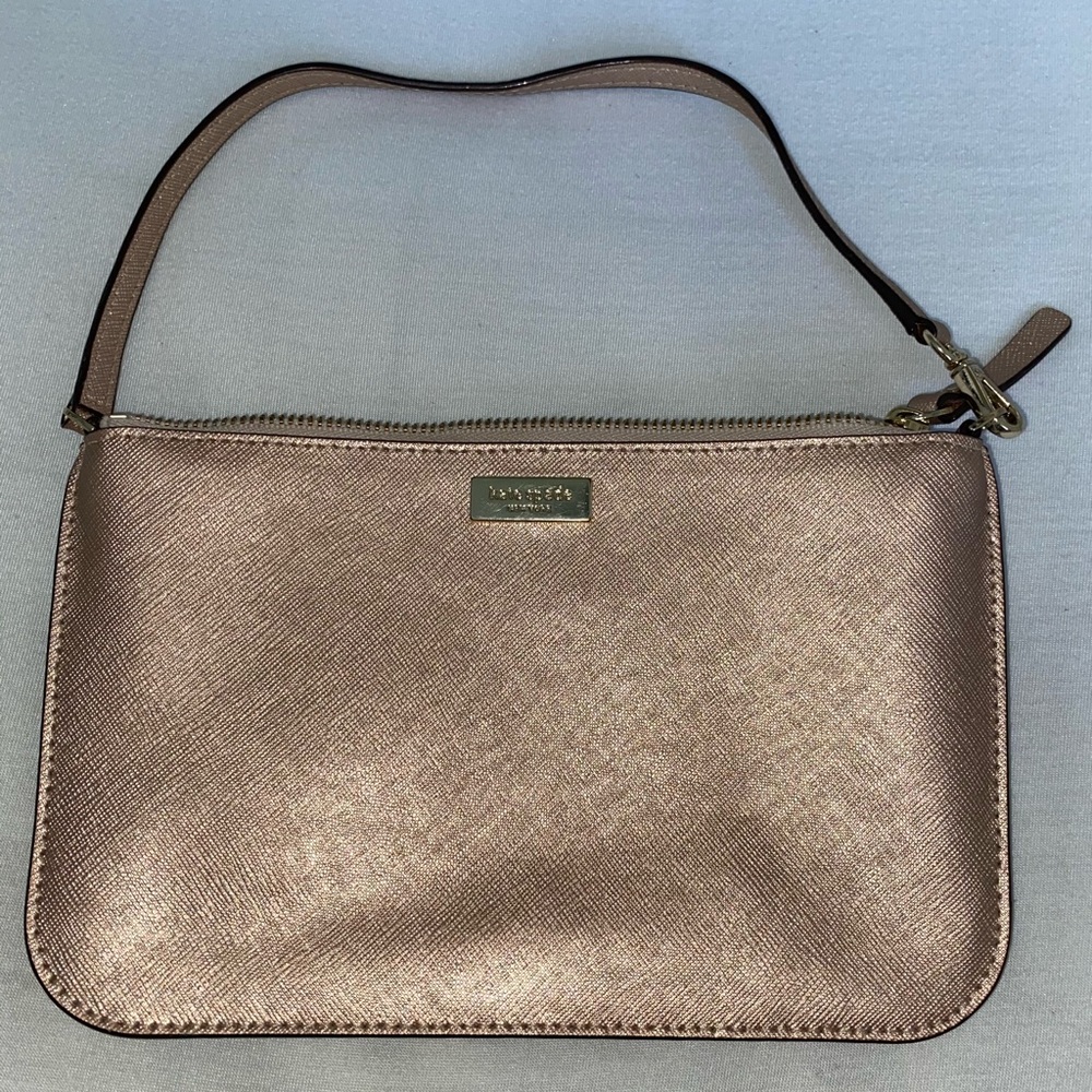 Kate spade rose gold wristlet!